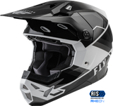 Fly Racing Formula Cp Rush Helmet Grey/Black/White Md 73-0023M