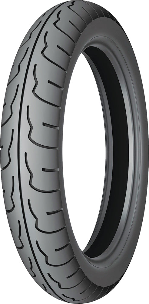 Michelin Pilot Activ 100/90-19 motorcycle tire with tread pattern, designed for durability and performance.