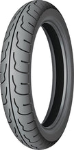 Load image into Gallery viewer, Michelin Pilot Activ 100/90-19 motorcycle tire with tread pattern, designed for durability and performance.