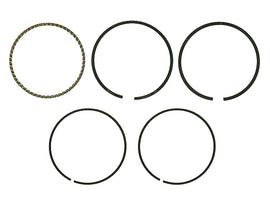Namura 47.97mm piston rings for Hon engine, designed for Namura pistons, part 185-10704R, showing close-up of piston ring set