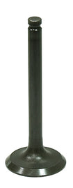 Bronco engine exhaust valve 183-09207E with metal stem and valve seat, designed for vehicle engine applications.