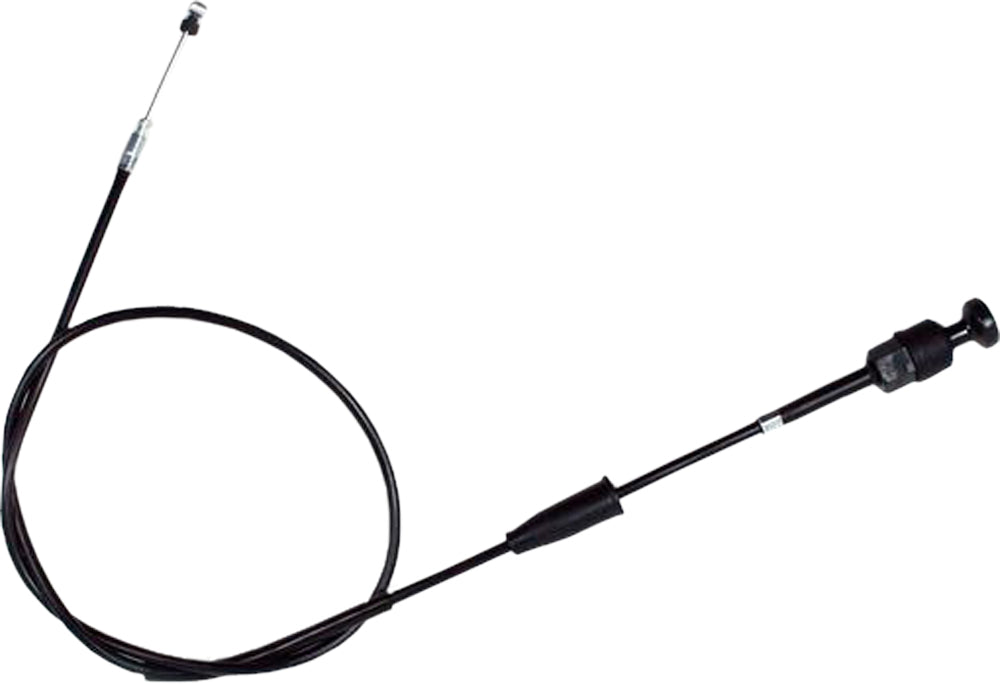 Motion Pro Black Vinyl Choke Cable 70-2159 for motorcycle control lines, showing the black vinyl outer sheath and metal fittings.
