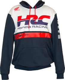 Navy DCOR Honda HRC2 sweatshirt in large size, featuring the Honda HRC2 logo on the front, casual style, and soft fabric.