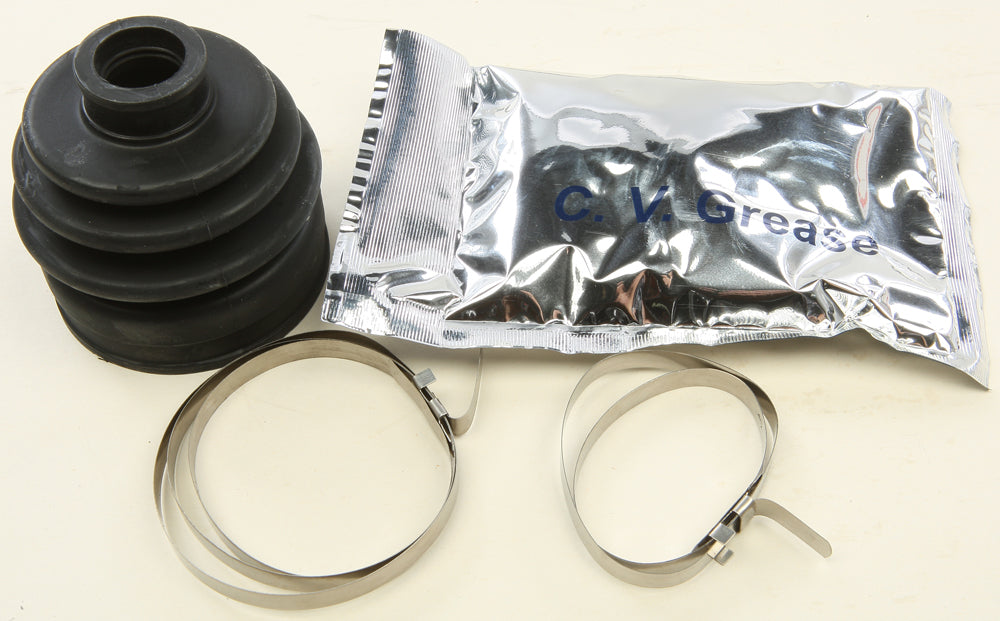 All Balls CV Boot Kit 21-95023 for drive shaft, includes boot, clamps, and grease, designed for durable vehicle CV joint protection.