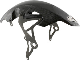 PUIG carbon look front fender for Suzuki GSX-R 600/750/1000 motorcycle, showcasing sleek design and high-quality materials