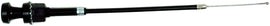 Motion Pro Black Vinyl Choke Cable 70-6295 for motorcycle control lines, featuring a black vinyl exterior and metal fittings.