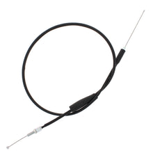 Load image into Gallery viewer, All Balls throttle cable 24-51036 for hydraulic control lines, featuring black outer casing and metal connectors.