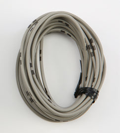 Shindy grey electrical wiring cable, 14A 12V, 13-foot length, suitable for electrical installations and projects