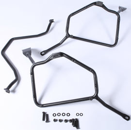 GIVI side case hardware mount brackets for motorcycle side cases, model 270-6225, shown installed on bike.