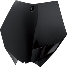 Front Number Plate Black