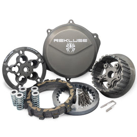 Rekluse Core Manual Torq-Drive Clutch Hon 156-0139 for motorcycle showing the clutch assembly and disk components
