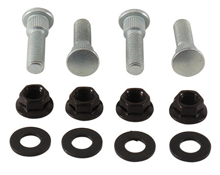 All Balls Wheel Stud Kit 28-51004 showing metal wheel studs and hardware components for vehicle wheel assembly.