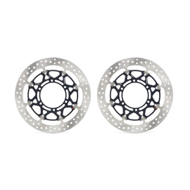 BREMBO front T Drive floating brake rotor, high-performance upgrade for enhanced braking efficiency, shown in the image.