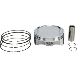 Vertex forged big bore piston kit with 10.0:1 compression, includes piston components for 175-24399A engine, detailed view.