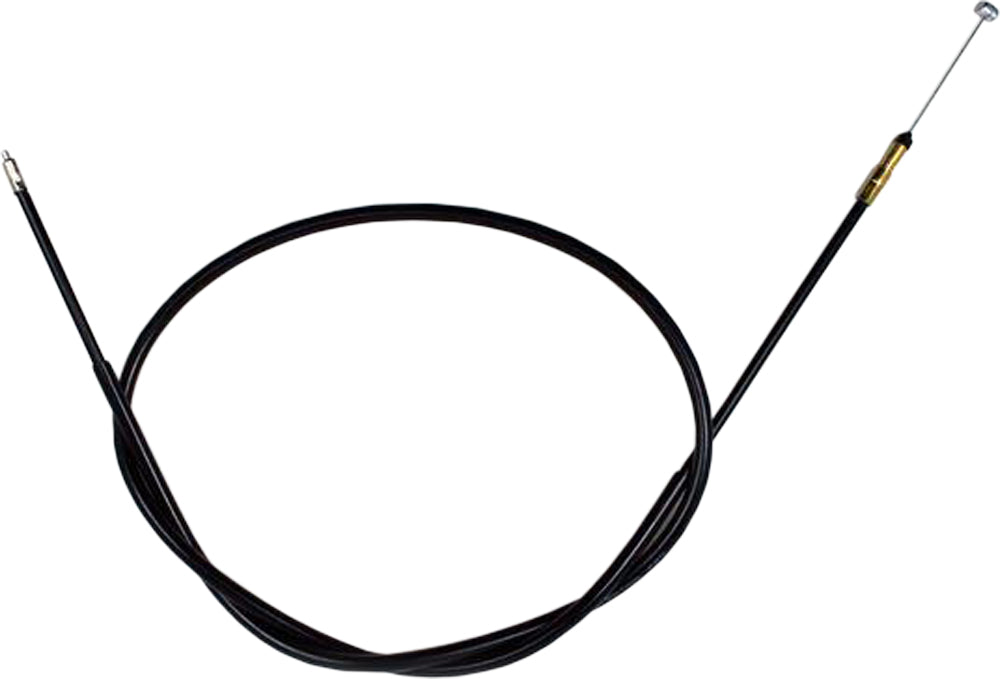 Motion Pro black vinyl choke cable for motorcycle or ATV control lines, featuring durable construction and flexible design.