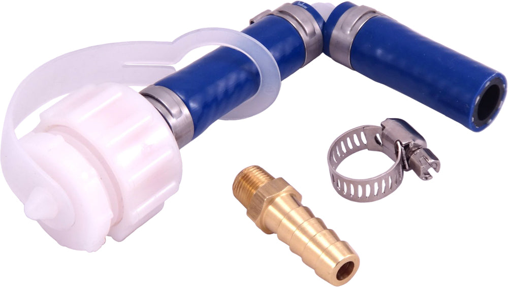 Atlantis Engine Flush Kit 18-0107 showing components and hoses for engine cleaning and maintenance.