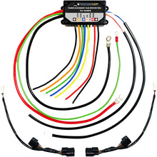 Load image into Gallery viewer, Pathfinder Power Dist Accessory Hub Hon 226-0088 showing an electrical accessory hub with multiple connection ports and wiring for electronic devices.