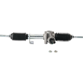 All Balls steering rack assembly for Can Am, showing the metal components and connection points of the steering system.