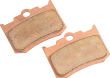 Load image into Gallery viewer, Hawg Halters Inc brake caliper replacement pads for 4 piston differential brakes, shown in a close-up image.