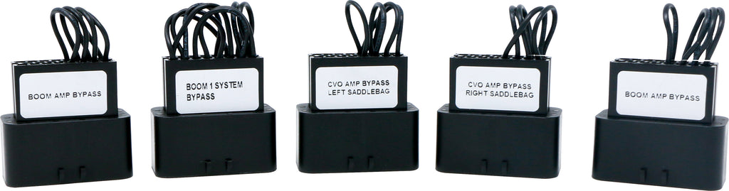 Cerwin-Vega bypass plugs 1 to 5 function 5-pack kit for electrical applications, featuring durable construction and versatile use.