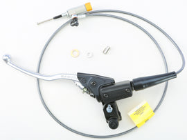 Magura hydraulic clutch lever assembly with black lever and cable, designed for Magura motorcycle clutch systems.