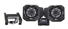 Load image into Gallery viewer, SSV Works 2 speaker kit plug-and-play for audio system, featuring compact speakers with mounting hardware.