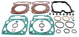 Vertex top end gaskets for Can-Am 681-0985 engine rebuild, showing the set of high-quality gaskets and seals.