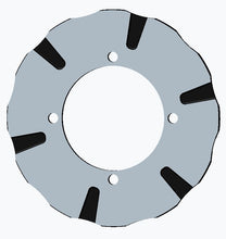 Charger l'image dans la galerie, Braking Batfly Oversized Rotor Pol 31-9018 brake rotor with a polished finish, designed for enhanced braking performance.