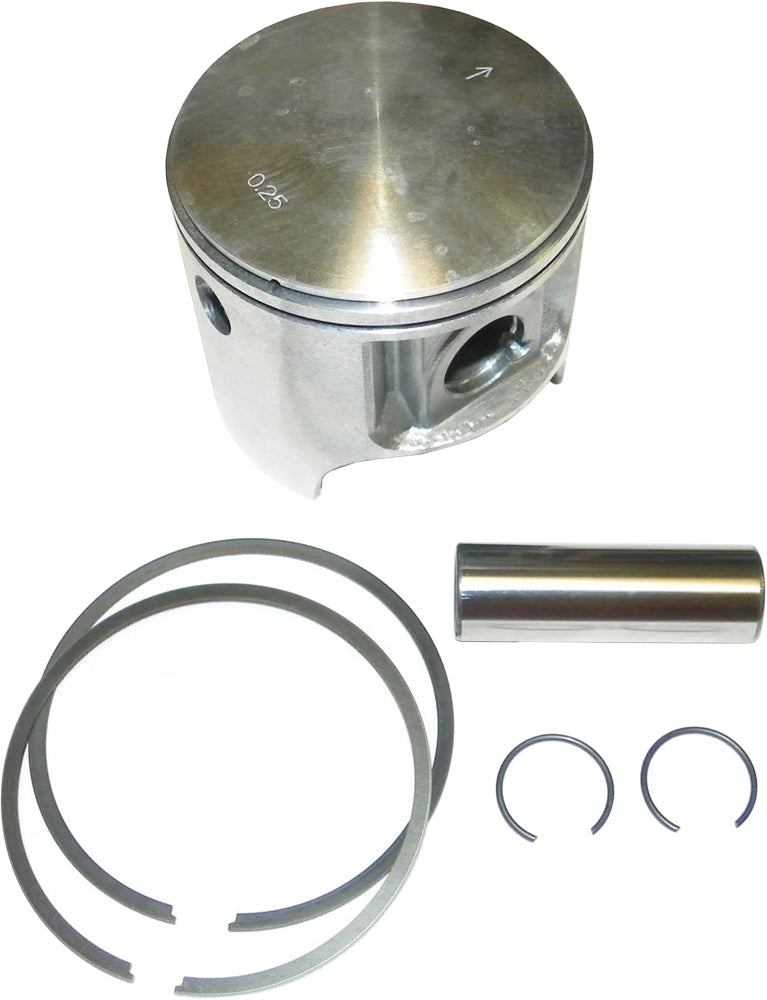 WSM Performance Parts piston kit P700/1050 with piston components in a detailed view, designed for high-performance engine applications.