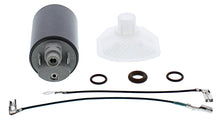 Load image into Gallery viewer, All Balls fuel pump rebuild kit for intake and carburetor systems, showing various gaskets, seals, and components laid out.