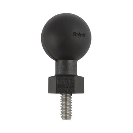 Ram Tough-Ball mount with threaded stud, 1/4