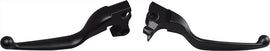 HardDrive Sportster motorcycle clutch and brake levers in black for XL models 2014-2024, showing close-up of lever details.