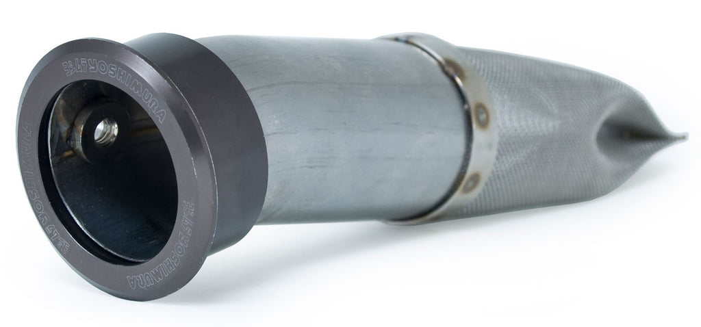 Yoshimura RS-2 exhaust spark arrestor insert, 1.625-inch replacement for motorcycle exhaust systems, durable metal construction.