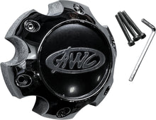 Load image into Gallery viewer, AWC Replacement Wheel Center Cap 58-8091 for vehicle wheels, featuring a sleek design with the AWC brand logo.