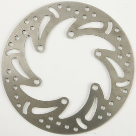 EBC Motorcycle Brakes standard rotor 15-6186 showing metallic surface and vented design for improved braking performance