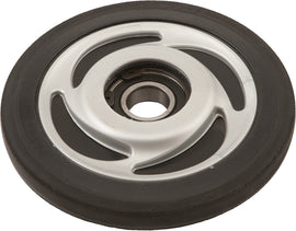Silver Ppd idler wheel, 7.25-inch diameter and 20mm width, with part number 541-5043, for machinery or equipment.