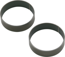 HardDrive 49mm Upper Fork Bushing for motorcycle forks, part number 46516-01, shown on black background.