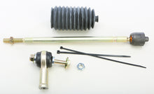 Load image into Gallery viewer, All Balls Tie Rod End Kit 251-1047L for suspension systems, showing the metal tie rod ends with rubber boots and mounting hardware.