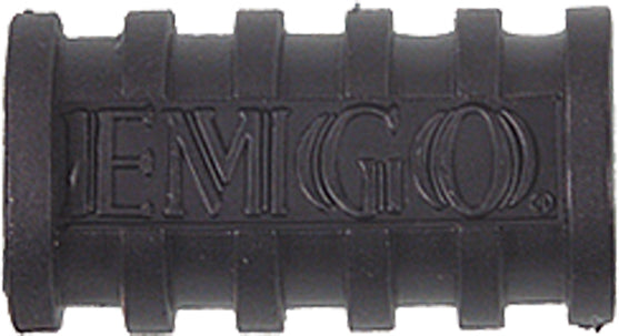 Emgo universal gearshift rubber foot controls pad with 1.75-inch diameter and 5/16-inch size, set of 10 for motorcycle gear shift.