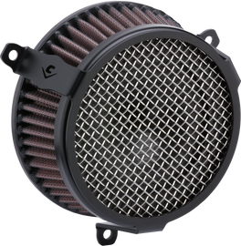 Cobra black air intake for Yamaha Bolt 13-19, showing the plain black metal construction of the carburetor fuel system component.