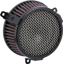 Load image into Gallery viewer, Cobra plain black air intake bolt for Yamaha 13-19 carburetor and fuel system, with bolt and mounting hardware.