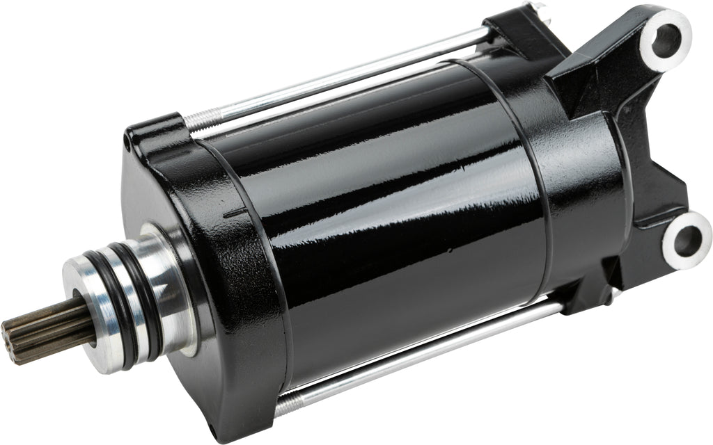 Fire Power starter motor for Yamaha 26-1124, showing the compact electric starter with mounting details and electrical connections.