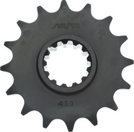 Sunstar 12-tooth front CS sprocket for Beta, Husqvarna, KTM motorcycles, featuring a durable metal construction with gear teeth.