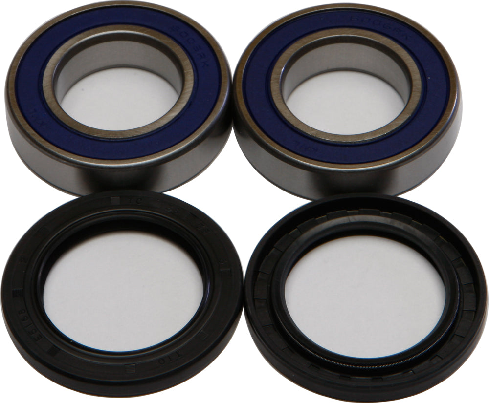 All Balls drive wheel bearing and seal kit 22-51293, showing bearings and seals arranged for vehicle wheel installation.