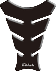 Keiti Tank Pad Mini Black graphics decal with bold black design, perfect for motorcycle tank protection and customization.