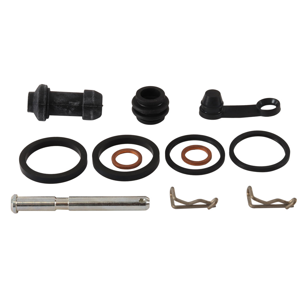 All Balls brake caliper rebuild kit for Husky and KTM front models, includes seals and components for caliper maintenance.