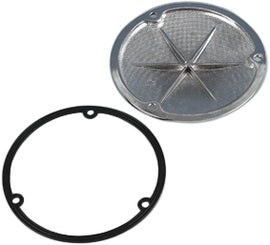 James Gasket Derby Cover gasket for RMS FL and FX models, showing the sealing gasket in a close-up view.