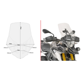 GIVI - Windshield Specific Clear Bmw - 270-6642