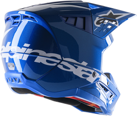 S M5 Corp Helmet Blue Glossy 2x