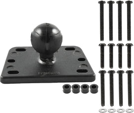 Ram Brake/Clutch Cover Base with 1-inch centered ball, automotive accessory for Ram vehicles, part number 71-7229.